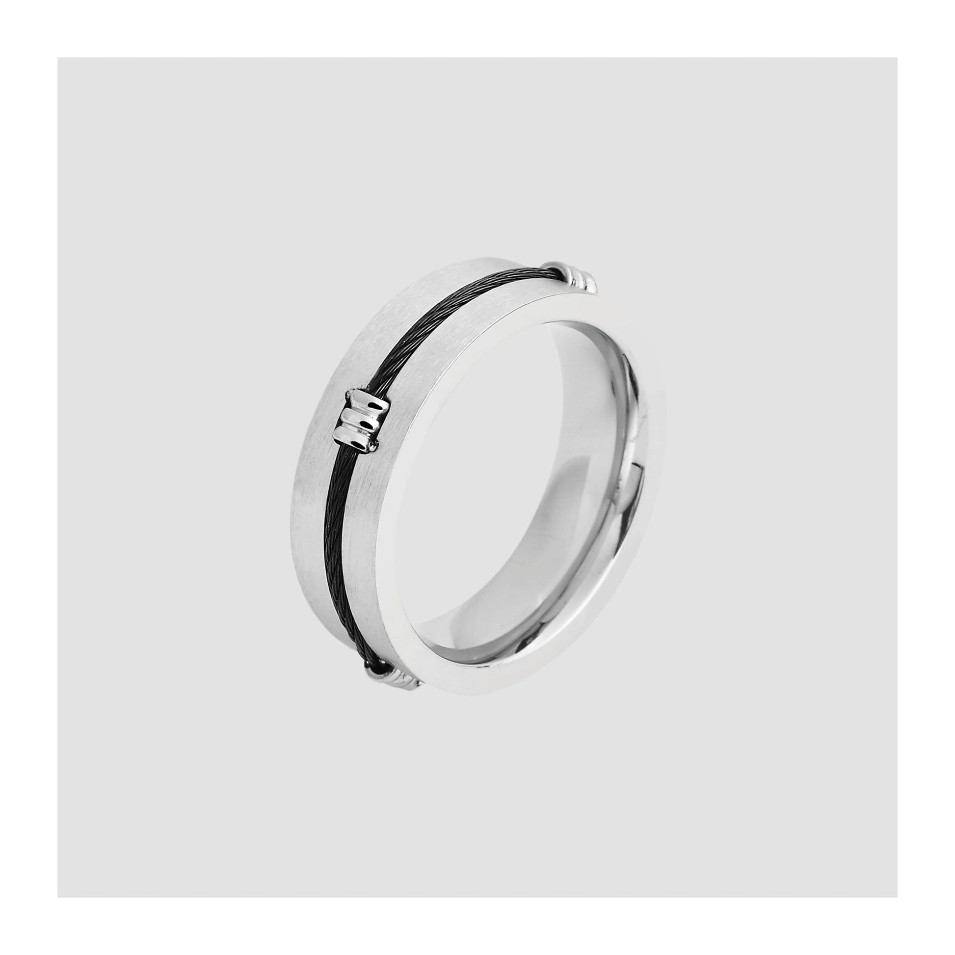 Herren Ring aus Edelstahl