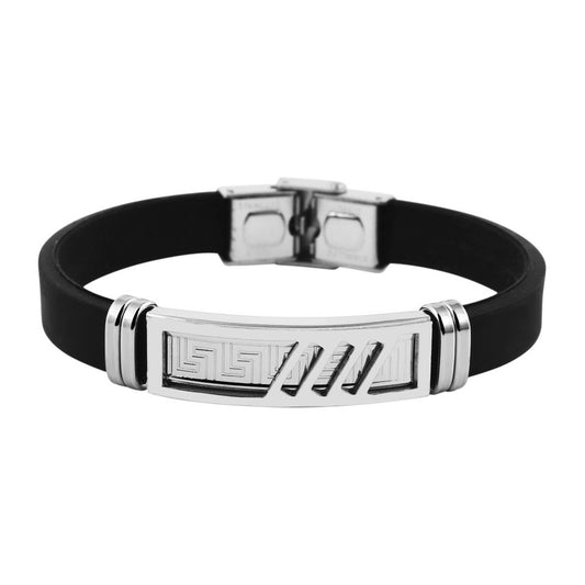 Unisex Armband aus Silikon 21 cm