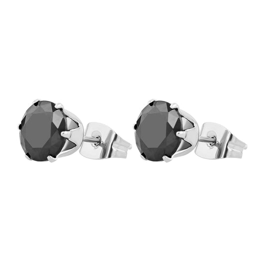 Damen Ohrringe – Ohrstecker aus Edelstahl mit Zirkonia
