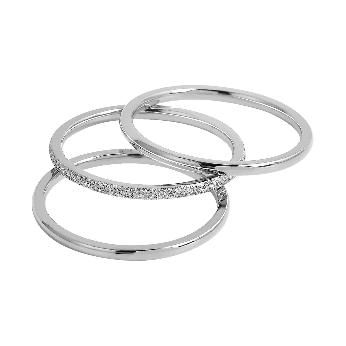 Damen Ring aus Edelstahl
