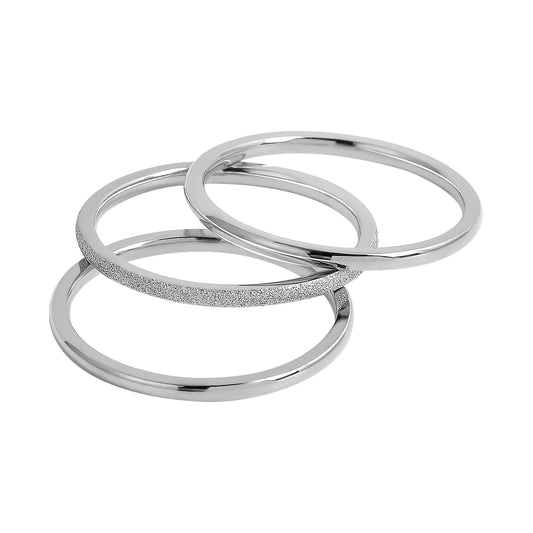 Damen Ring aus Edelstahl