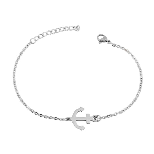 Damen Armband aus Edelstahl 17 cm