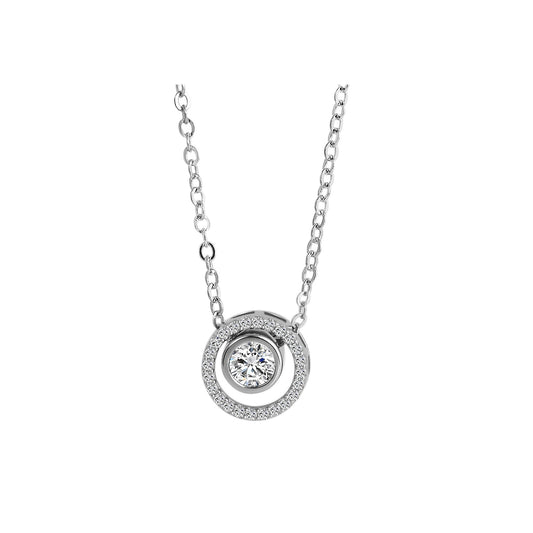 Damen Halskette mit Anhänger – aus 925 Silber