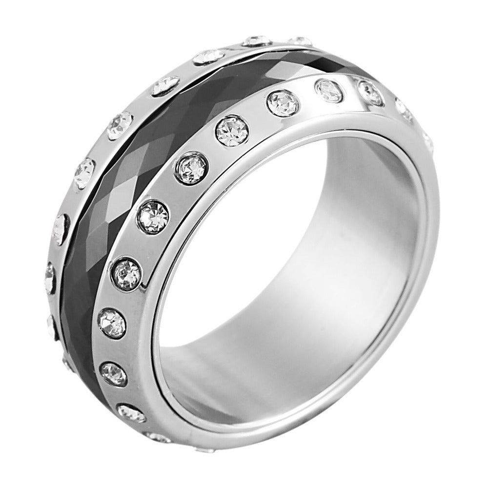 Damen Ring aus Edelstahl