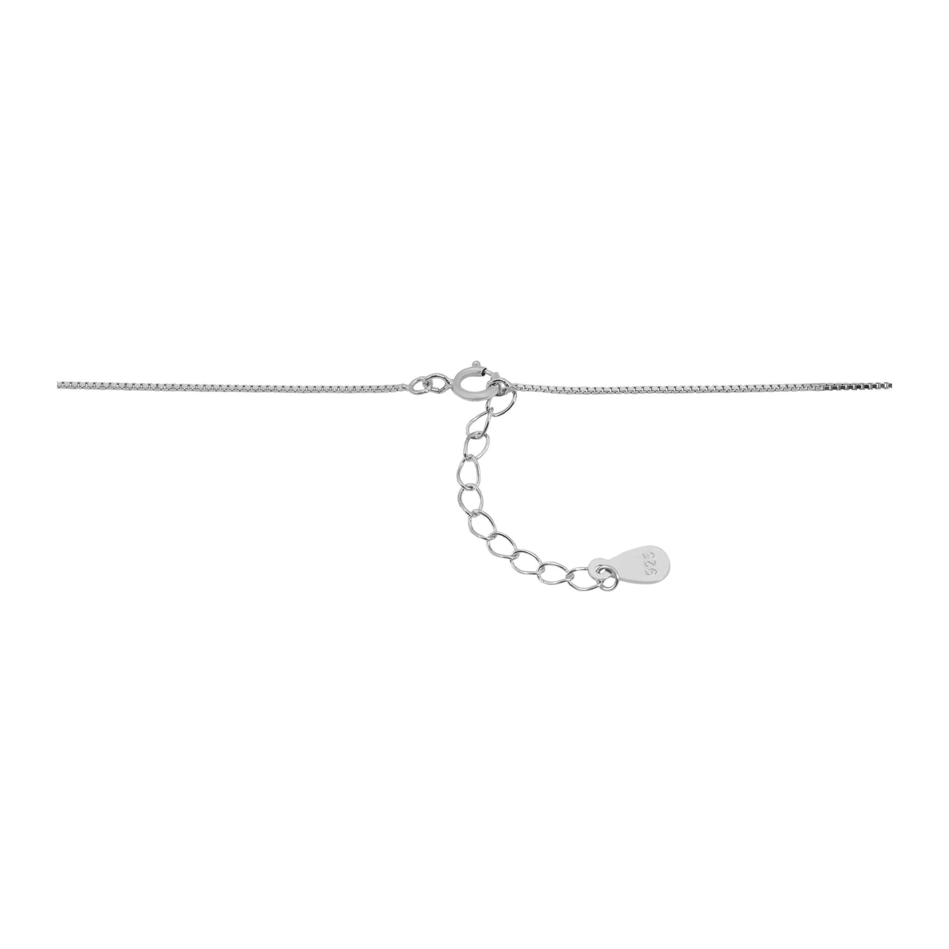 Damen Halskette mit Anhänger – Herz aus 925 Silber