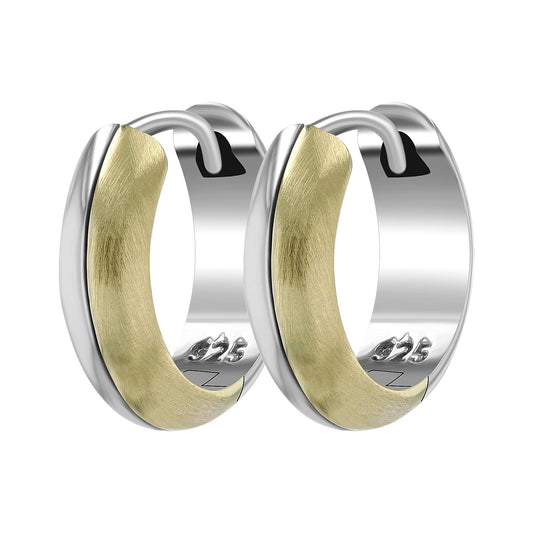 Damen Ohrringe – Klappcreole aus 925 Silber