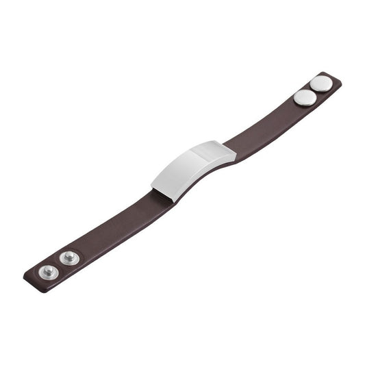 Unisex Armband aus Leder 22 cm