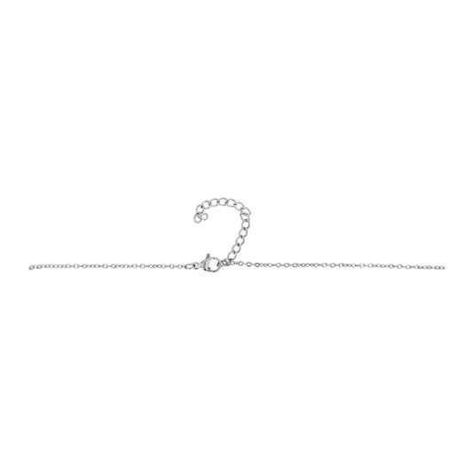 Damen Halskette mit Anhänger – Kreuz aus Edelstahl