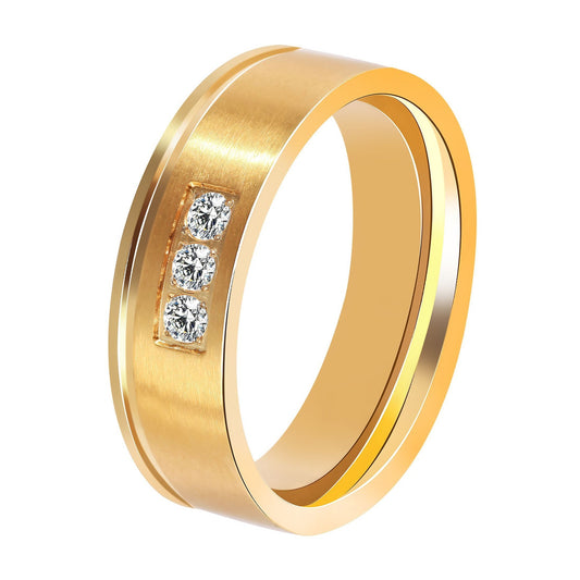 Damen Ring aus Edelstahl