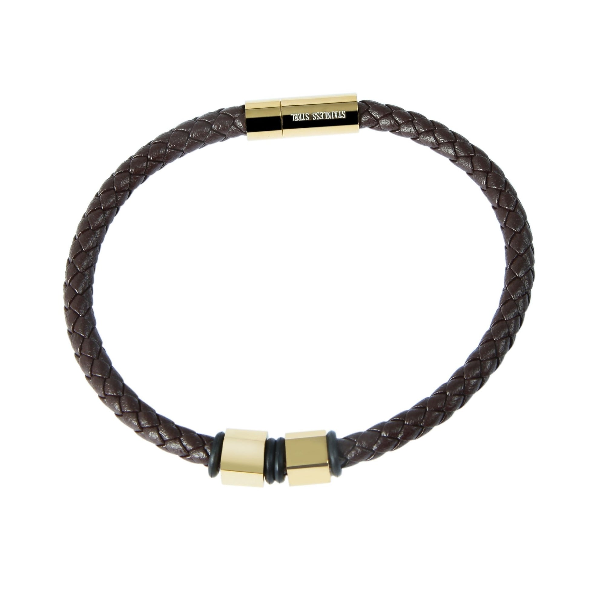 Unisex Armband – Lederarmband aus Leder 21,5 cm