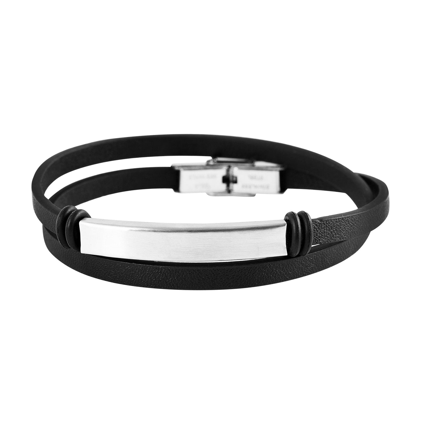 Unisex Armband – Wickelarmband aus Leder 42 cm