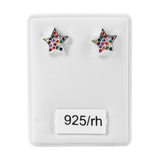 Damen Ohrringe – Ohrstecker aus 925 Silber mit Zirkonia