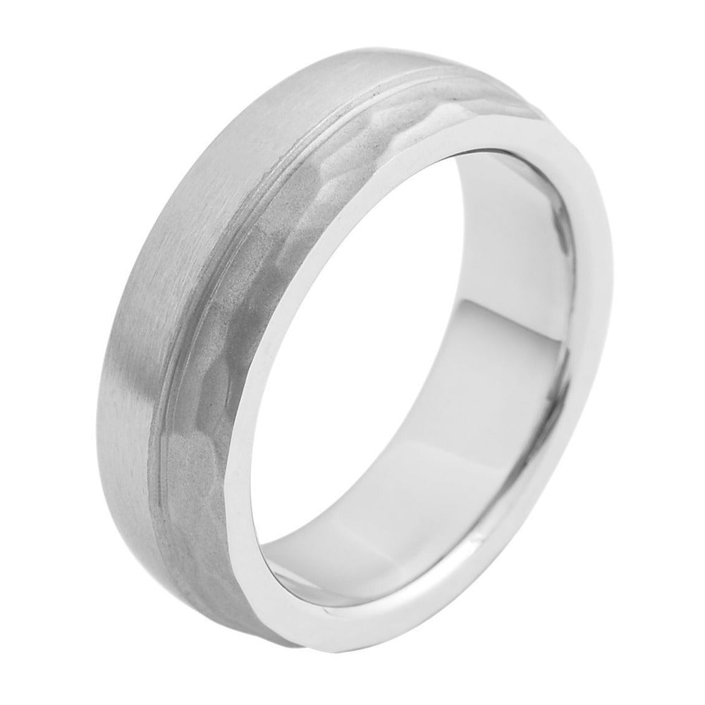 Herren Ring aus Edelstahl