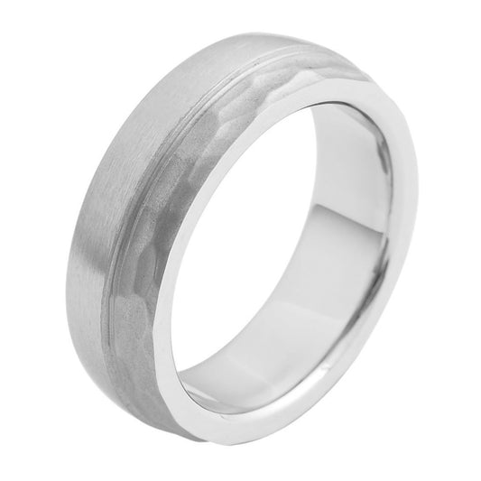 Herren Ring aus Edelstahl