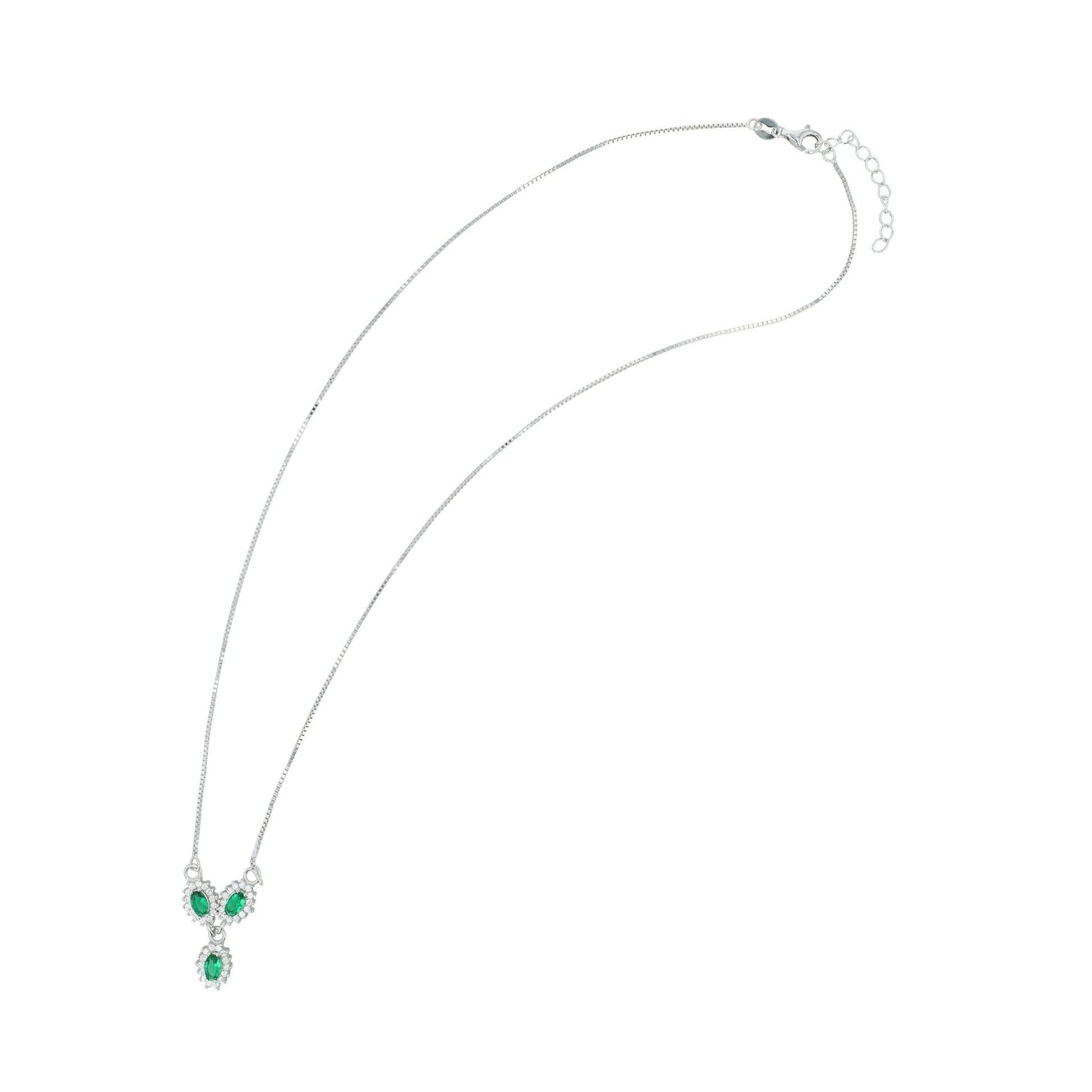 Damen Halskette mit Anhänger – aus 925 Silber