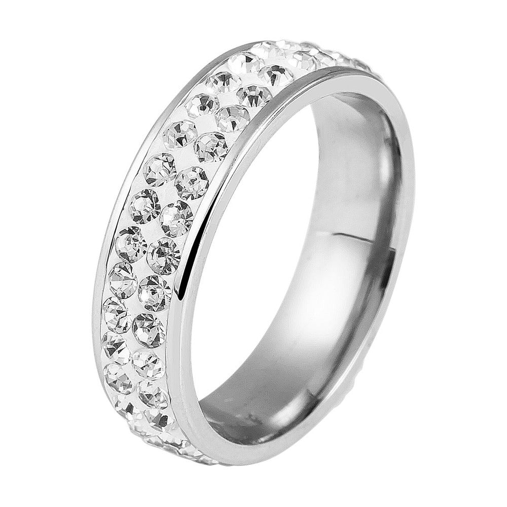 Damen Ring aus Edelstahl