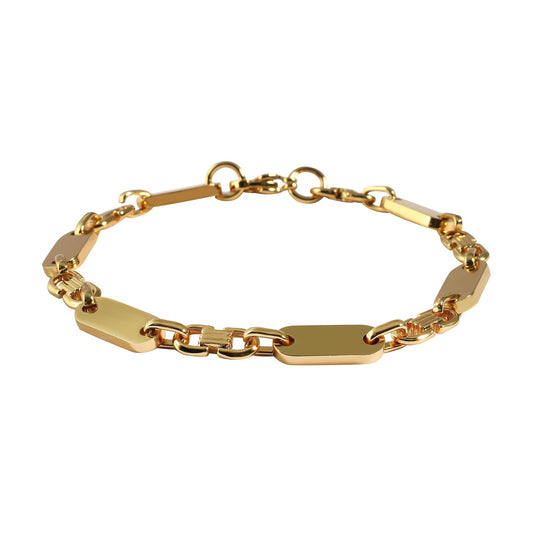 Unisex Armband aus Edelstahl 19 cm