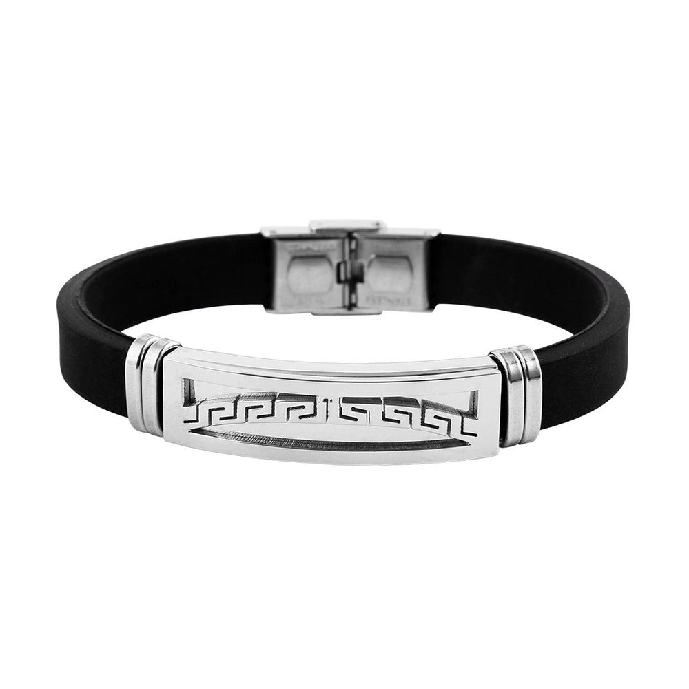 Unisex Armband aus Silikon 21 cm