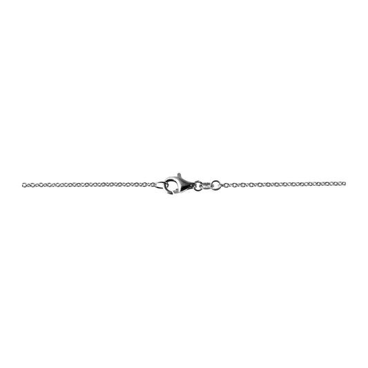 Unisex Halskette – Ankerkette aus 925 Silber 42 cm