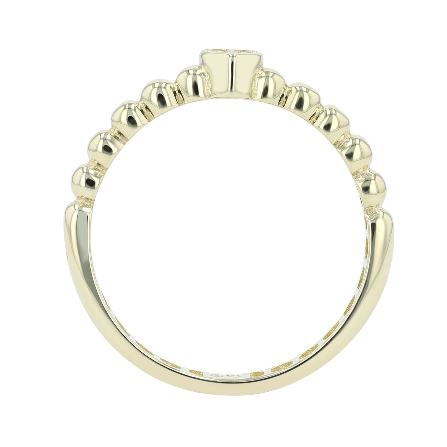 Damen Ring aus 333 Gold mit Zirkonia