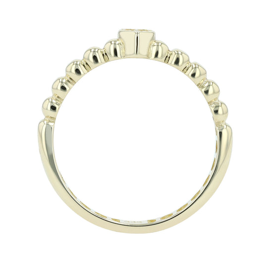 Damen Ring aus 333 Gold mit Zirkonia