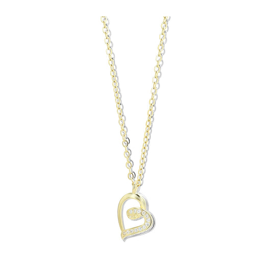 Damen Halskette mit Anhänger – Herz aus 925 Silber