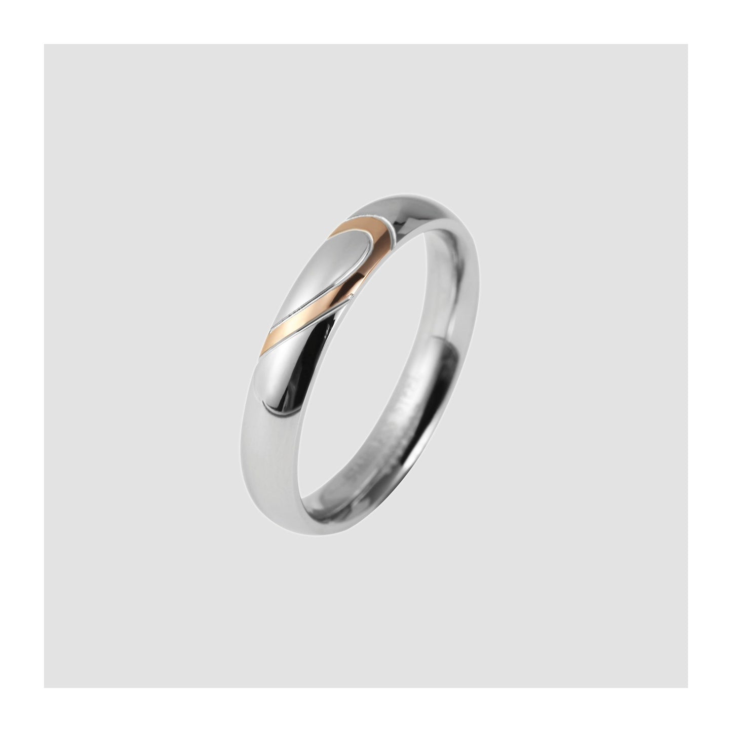 Damen Ring aus Edelstahl