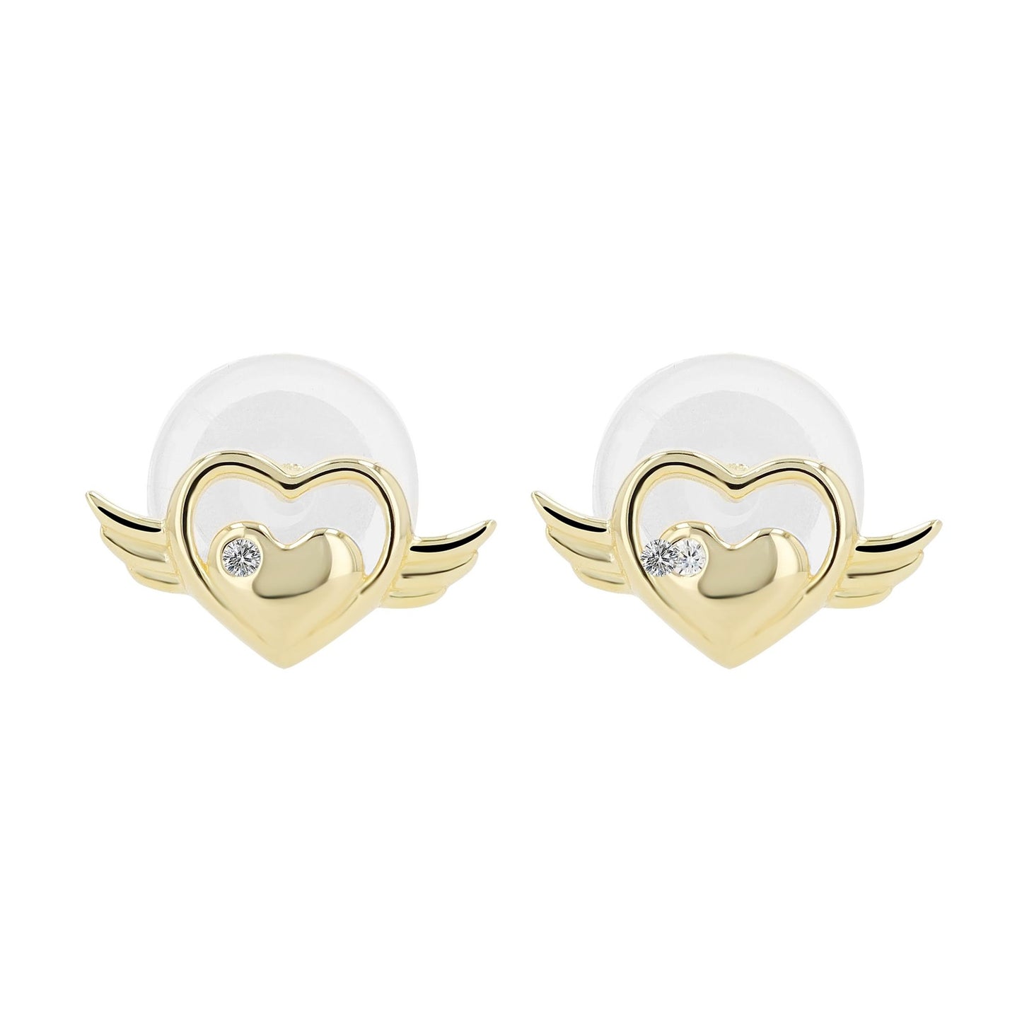 Damen Ohrringe – Ohrstecker aus 925 Silber mit Zirkonia