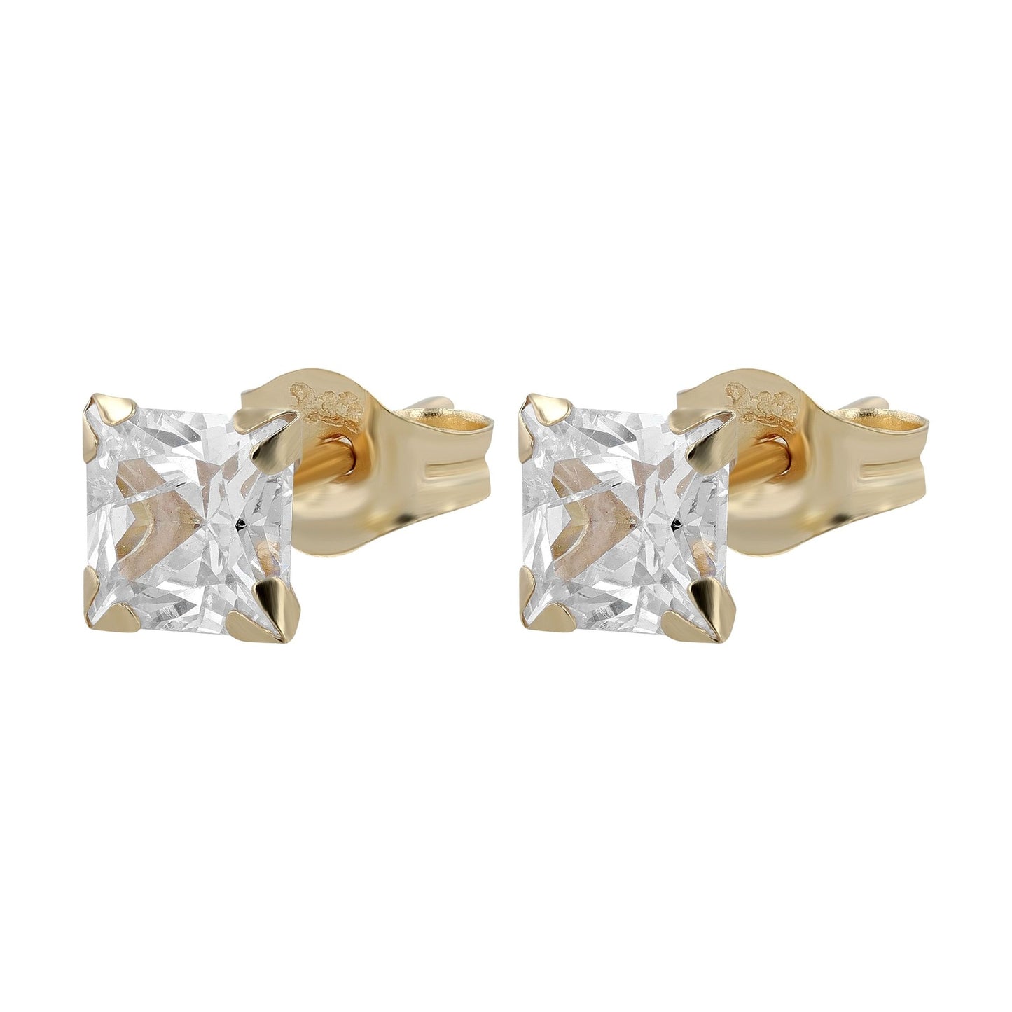 Damen Ohrringe – Ohrstecker aus 333 Gold mit Zirkonia