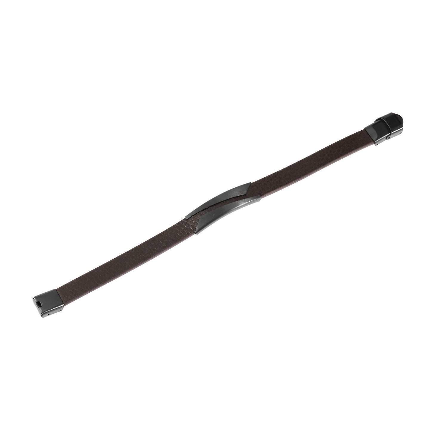 Unisex Armband – Armreif aus Leder 21,5 cm