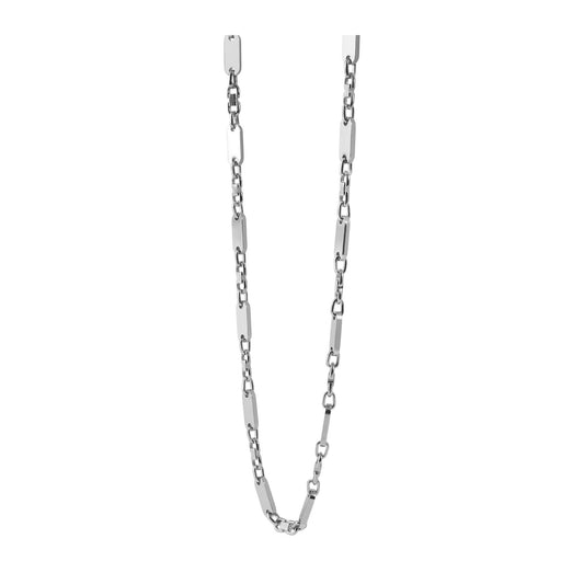 Unisex Halskette – Plattenkette aus Edelstahl