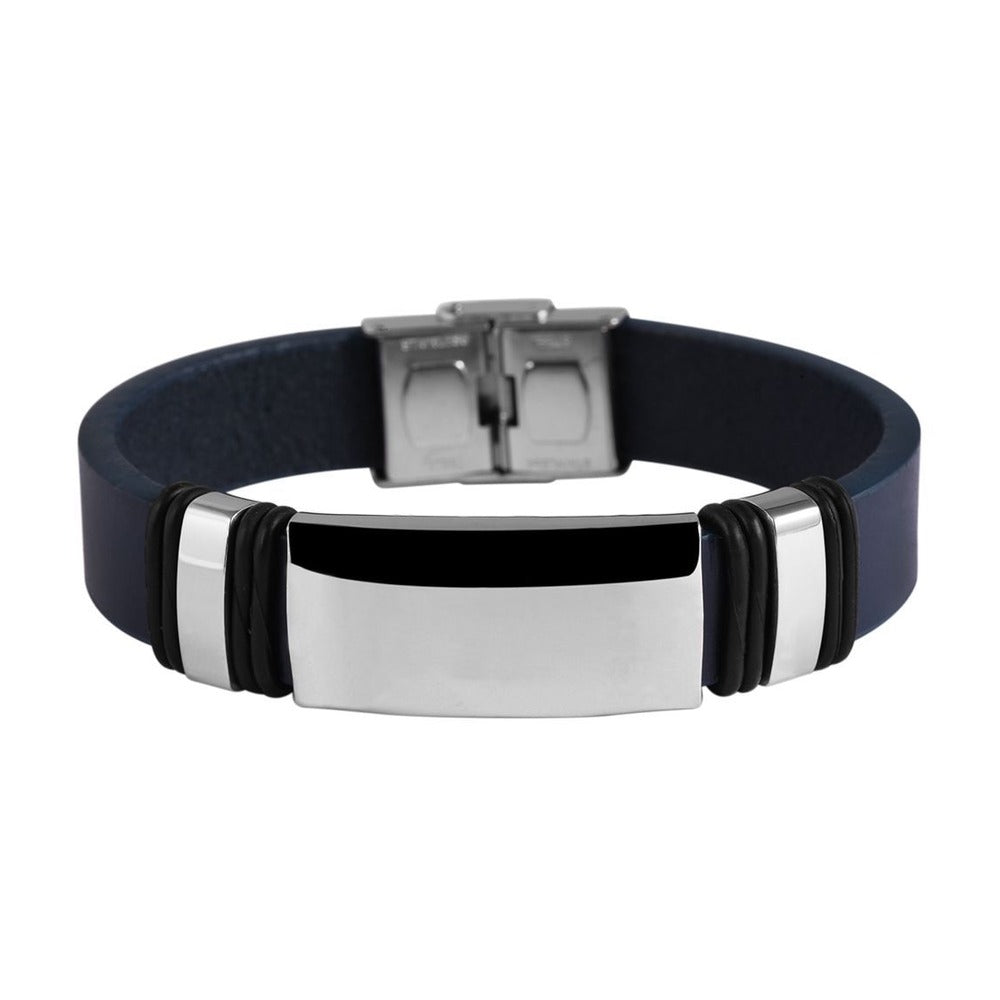 Unisex Armband aus Leder 21 cm