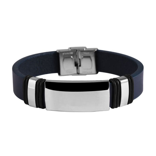 Unisex Armband aus Leder 21 cm