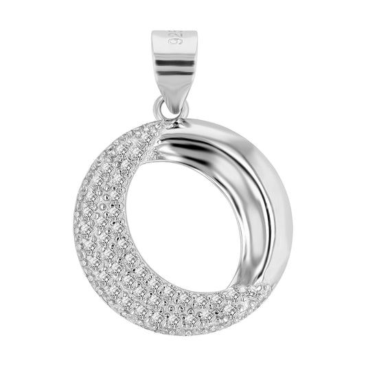 Damen Anhänger aus 925 Silber mit Zirkonia