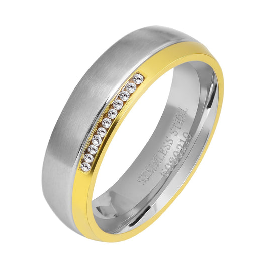 Damen Ring aus Edelstahl