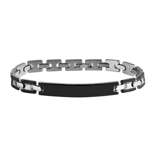 Unisex Armband – Gliederarmband aus Edelstahl 20,5 cm