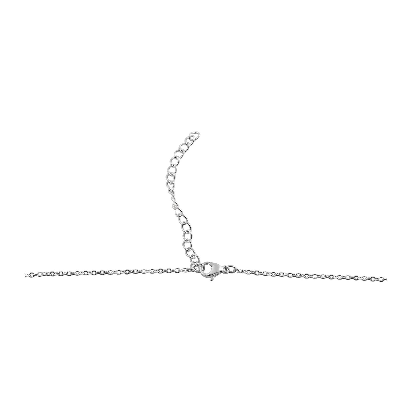 Unisex Halskette – Ankerkette aus Edelstahl 60 cm