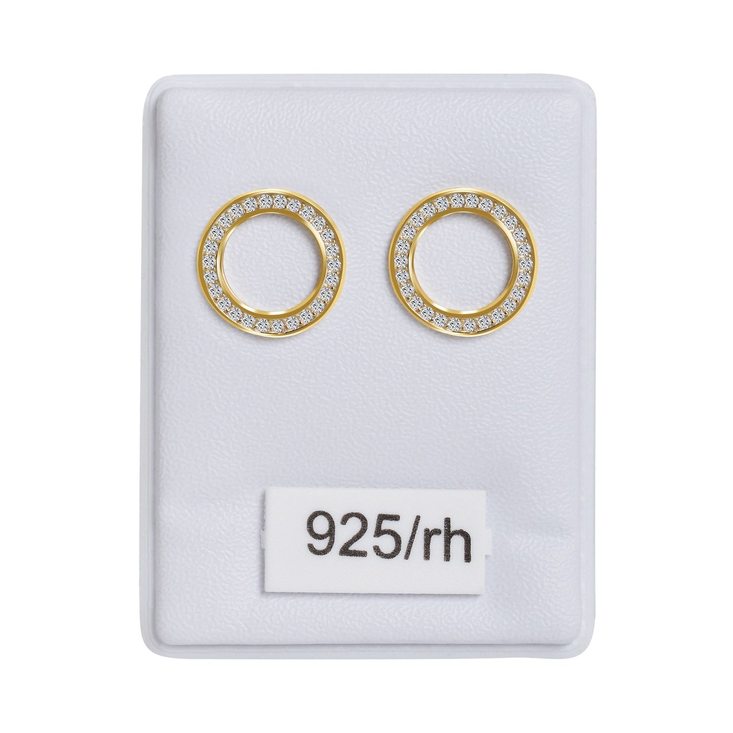 Damen Ohrringe – Ohrstecker aus 925 Silber mit Zirkonia