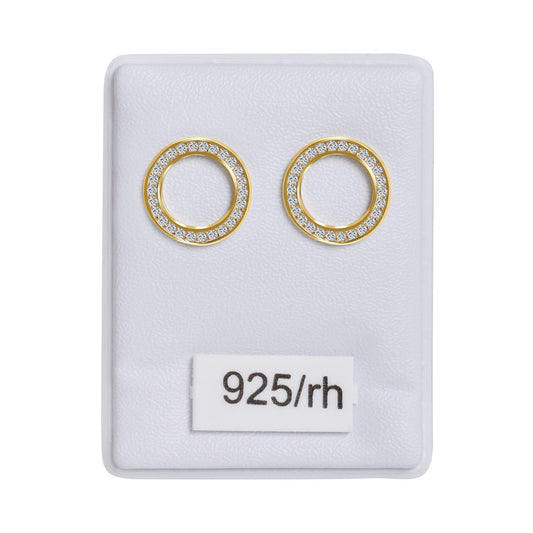 Damen Ohrringe – Ohrstecker aus 925 Silber mit Zirkonia