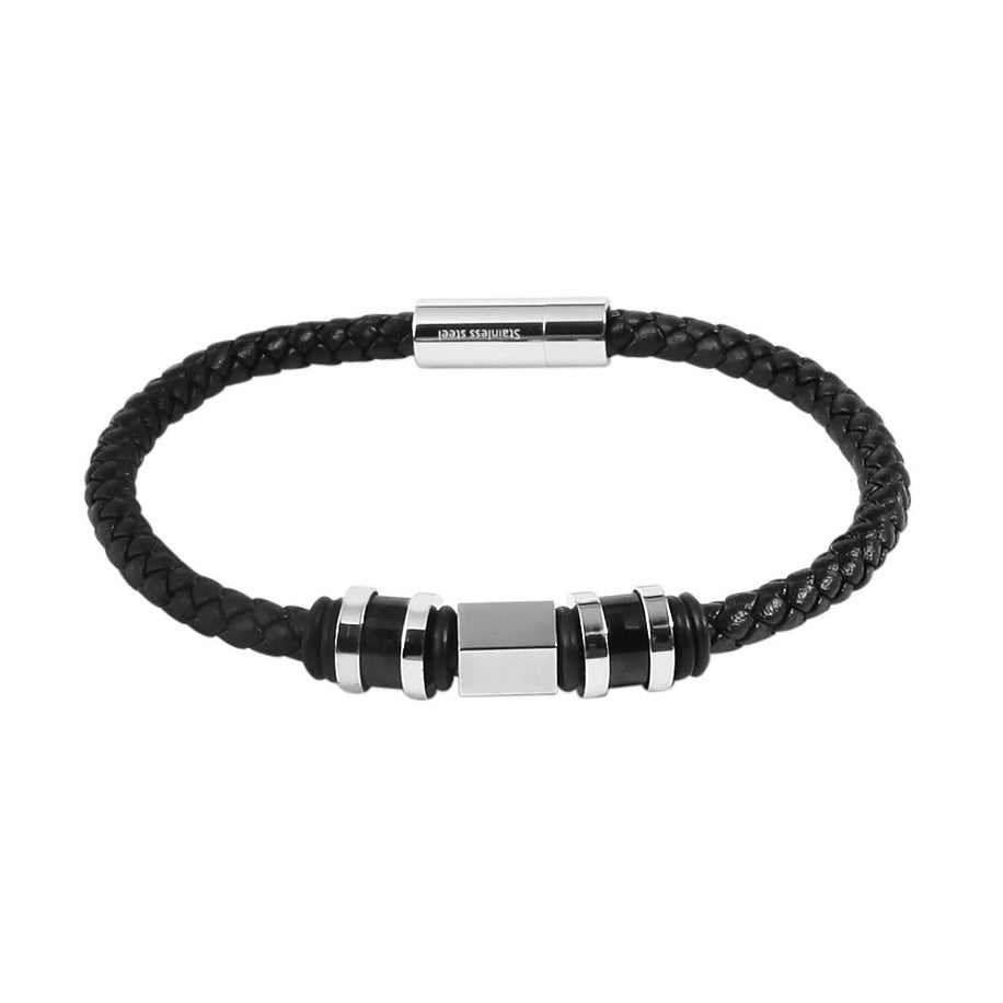 Unisex Armband – Lederarmband aus Leder 21,5 cm