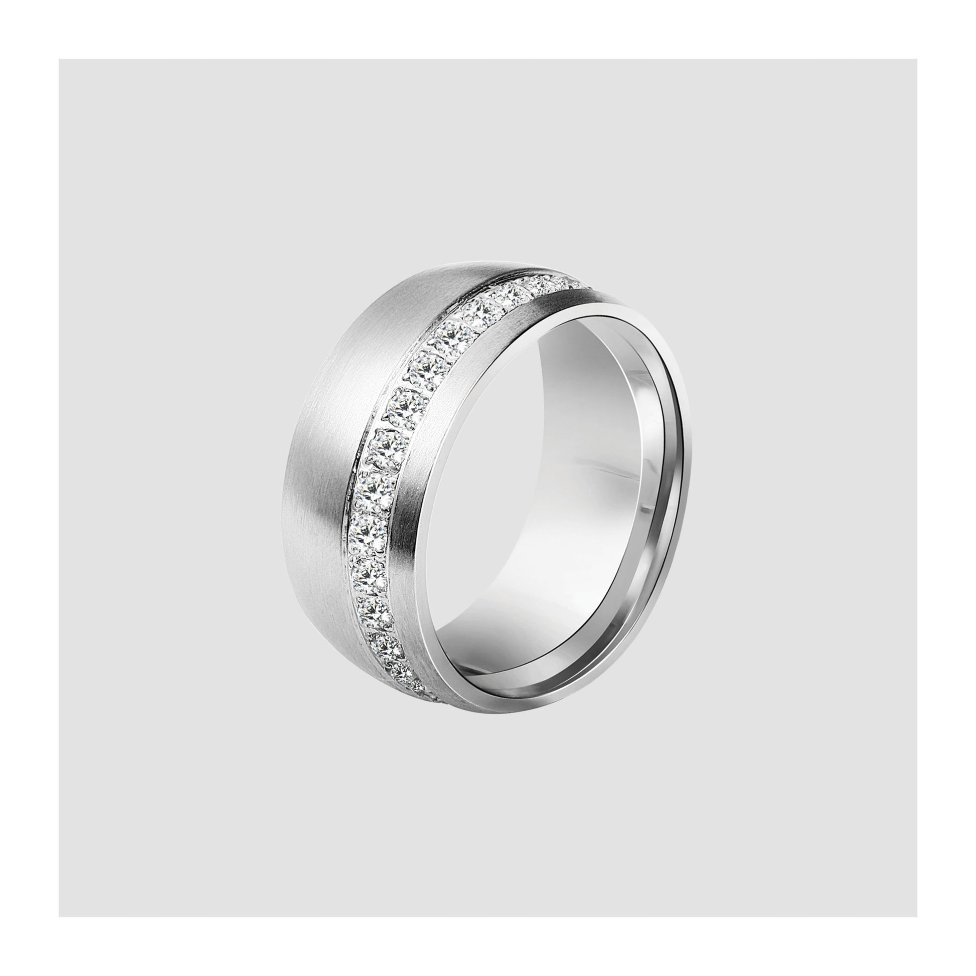 Damen Ring aus Edelstahl