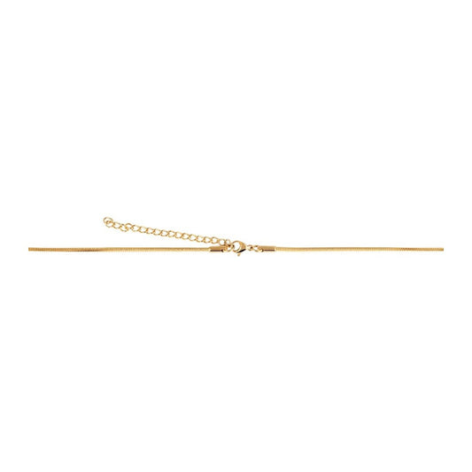 Damen Halskette – Schlangenkette aus Edelstahl 45 cm