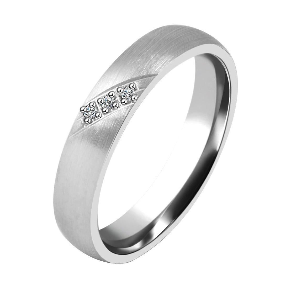 Damen Ring aus 925 Silber mit Zirkonia