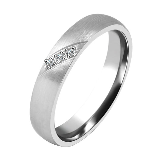 Damen Ring aus 925 Silber mit Zirkonia