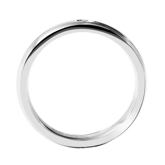 Damen Ring aus Edelstahl mit Strass Steinchen