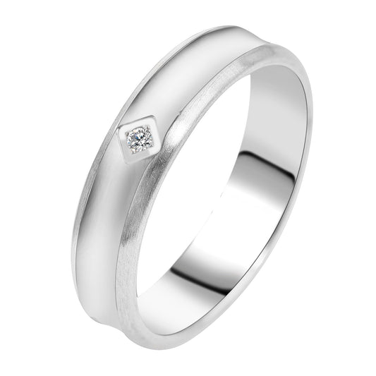 Damen Ring aus Edelstahl
