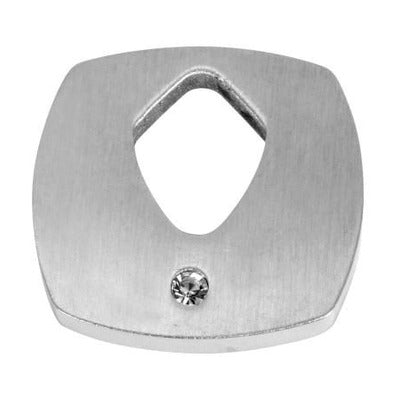 Damen Anhänger aus Edelstahl mit Strass