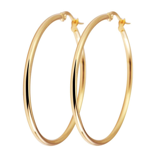 Damen Ohrringe – Creole aus Edelstahl