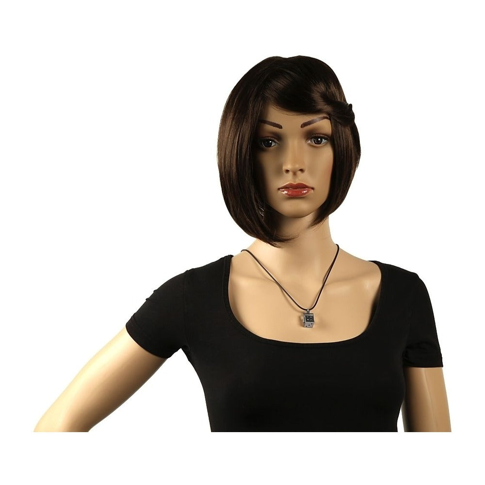 Damen Halskette aus Kautschuk 50 cm