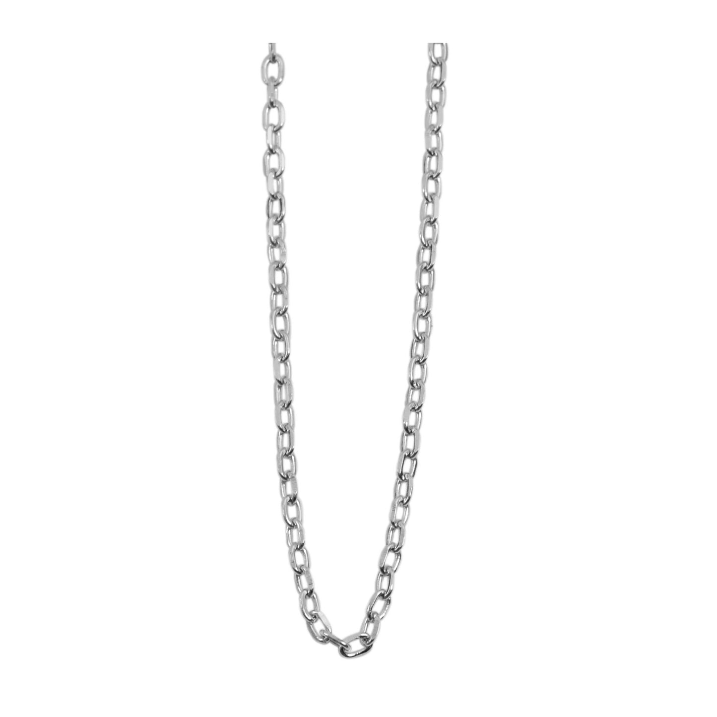 Unisex Halskette – Ankerkette aus 925 Silber 60+3